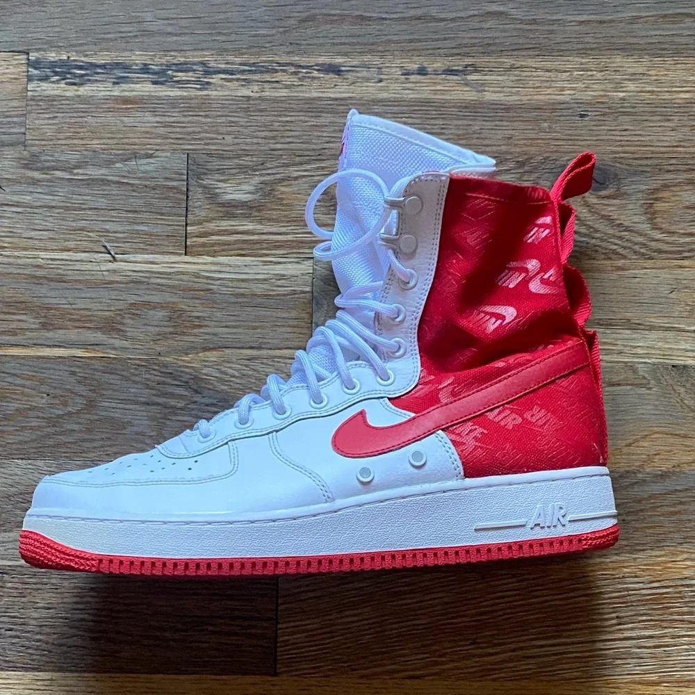 Nike SF Air Force 1 High cut “University Red” size 11